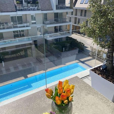Villa Creole 0308 Luxe Appartement Met Verwarmd Zwembad Nieuwpoort Jachthaven Eksteriør bilde