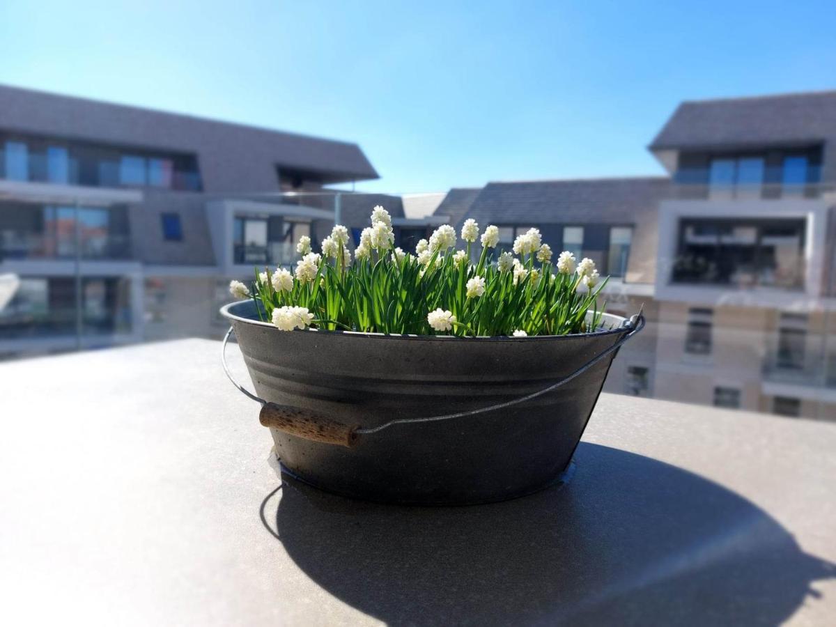 Villa Creole 0308 Luxe Appartement Met Verwarmd Zwembad Nieuwpoort Jachthaven Eksteriør bilde