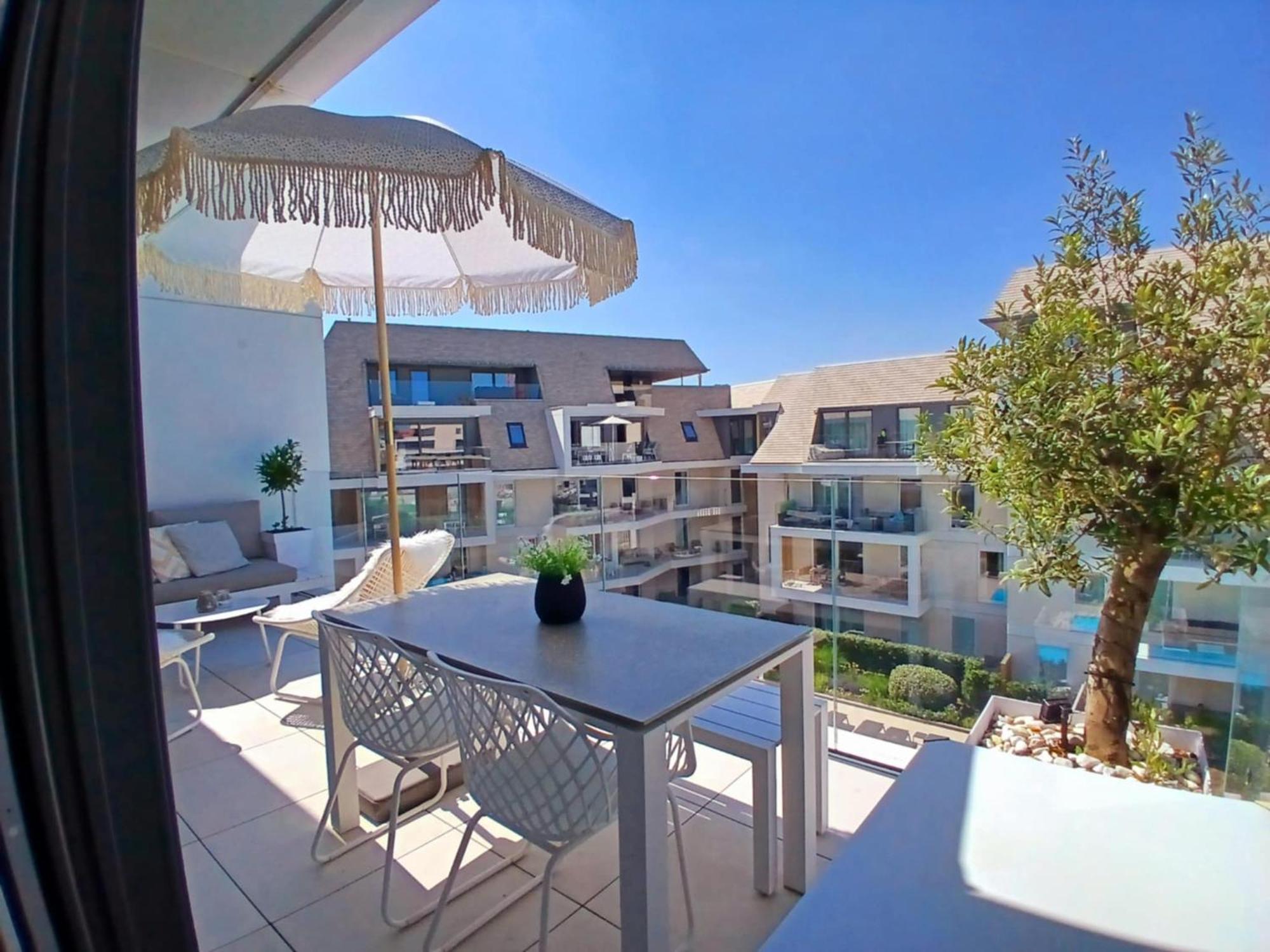 Villa Creole 0308 Luxe Appartement Met Verwarmd Zwembad Nieuwpoort Jachthaven Eksteriør bilde